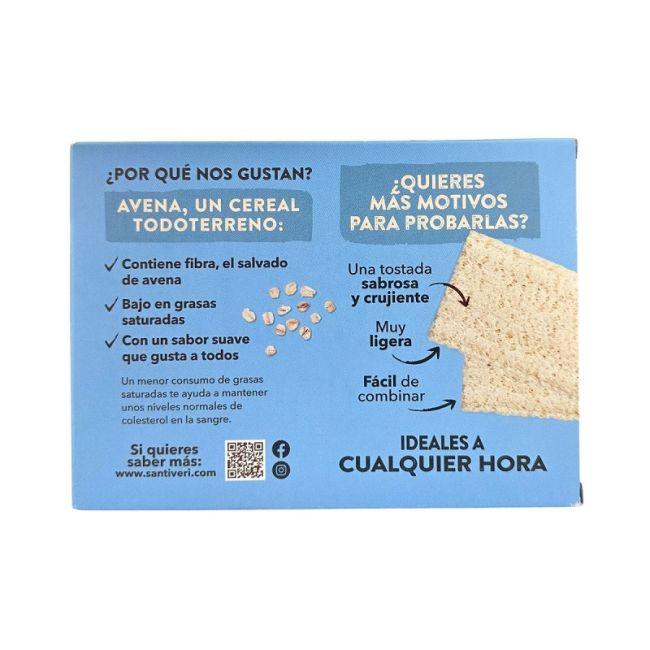 Galletas tipo tostadas de Avena Santiveri 100g - Imagen 2